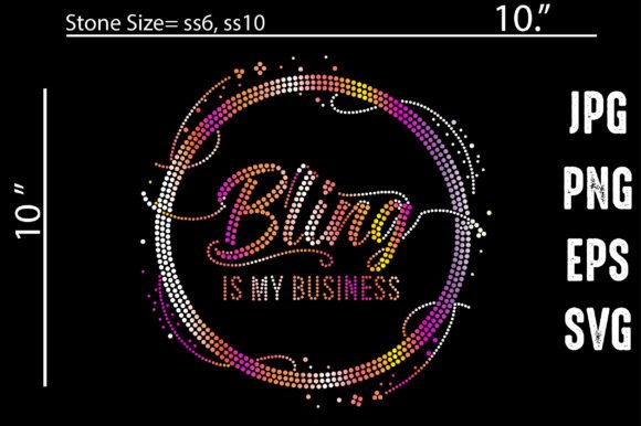 Bling is My Business Rhinestone