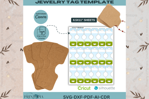 Bracelet Necklace Tag SVG 156: A Versatile Tool for Jewelry Presentation