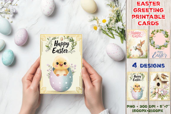 Cute Easter Greeting Cards
