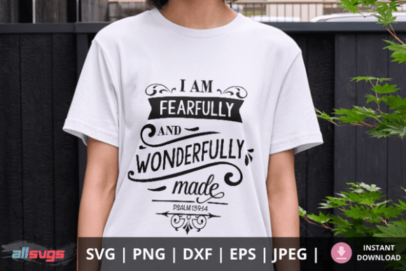 Fearfully and Wonderfully Made SVG Bible