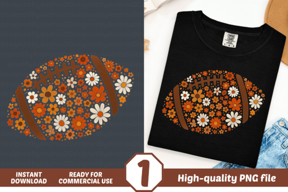 Football Flowers, Football and Sublimation Design: A Perfect Blend for Creative Projects