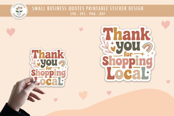 Small Business Thank You Sticker SVG PNG: A Practical Tool for Creative Workflows