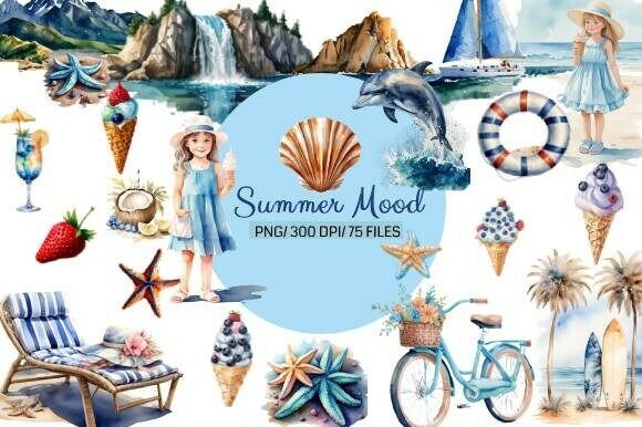 Summer, Sea, Dolphin, Children, Beach: A Creative Collection for the Ultimate Seaside Vacation